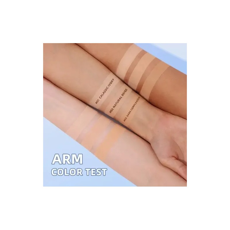 Base Maquillaje Polvo Compacto Fijador Matte Para Grasas