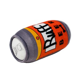 PAWzarre Ruff Beer Squeaky Dog Toy for Small, Medium, and Large Dogs - Funny Dog Toys - Plush Squeaky - Cute Dog Gifts for Dog Birthday -Alcohol Dog Toy- Simpsons Parody Toy