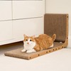 EHEYCIGA Cardboard Cat Scratcher for Indoor Kitten Cats, 19 Inch