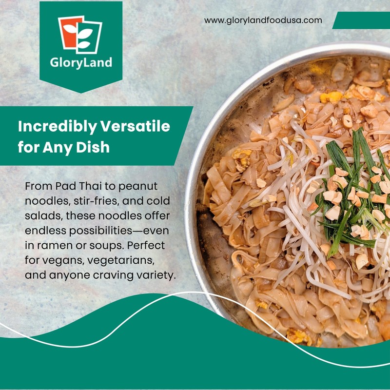 Gloryland Pad Thai Noodles and Sauce Meal Kit (28oz) -