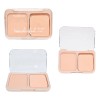 Base En Polvo Compacto Set Con Aplicador Maquillaje Nude