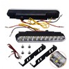 White LED DRL Fog Light+Amber Turn Signal Compatible with Polaris