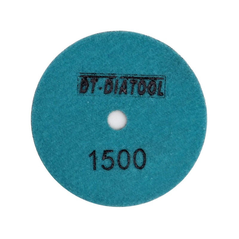 DT-DIATOOL Dry Diamond Polishing Pads 4 Inch for Granite Marble