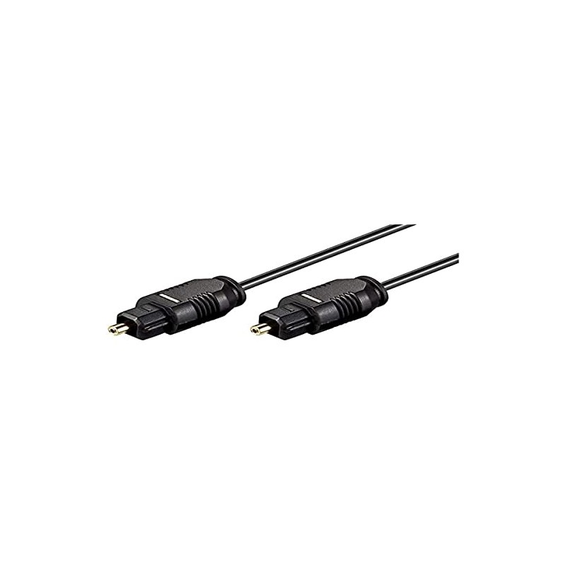 Lichwellenleiterkabel 1,5m Toslinkstecker Toslinkstecker ø 2,2 mm 1,5m