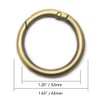 O Ring Fittings, Brass, 1.2inch, 4