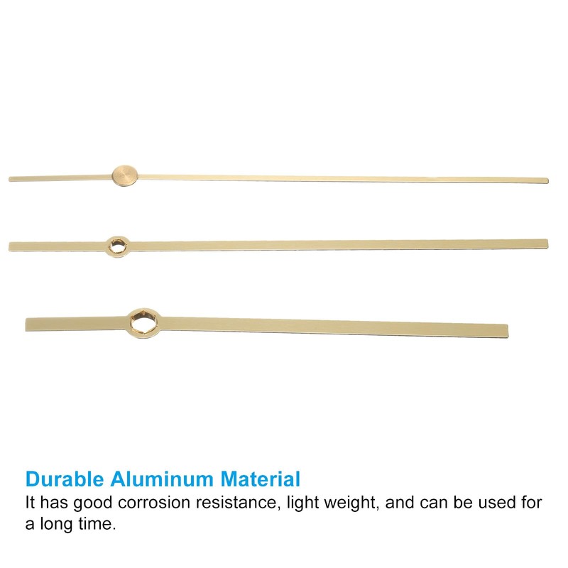 PATIKIL Replacement Clockwork Kit 8pcs Replacement Clockwork Aluminum Clock Movement