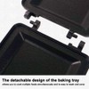 Outdoor Folding Handle Muffin Sandwich Baking Pan Multifunctional Camping Picnic
