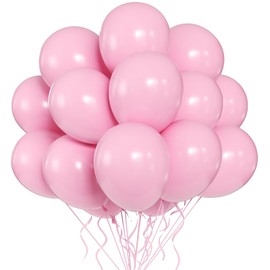 Yehnda Pink Balloons 100 Pcs12 Inch Latex Party Helium Baby Shower Birthday Wedding Engagement Festival Decorations
