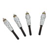 Neeseelily 4Pcs Glow Plug 6655233 19077-65510 Compatible with Kubota V2203