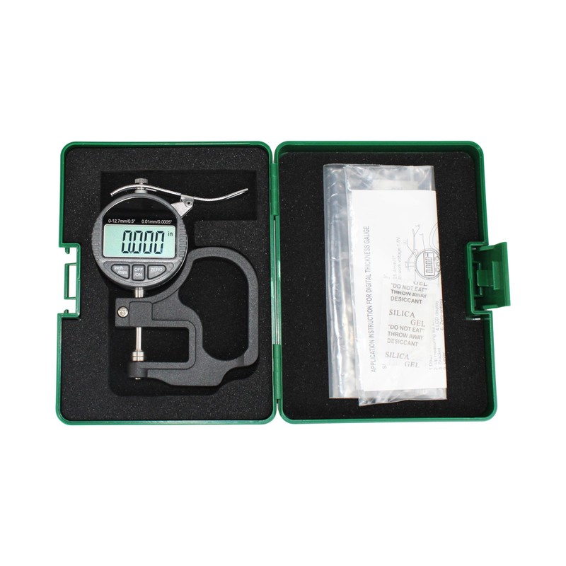 HFS (R) Medidor de Espesor Espesor Dial Micrómetro (0.5"x0.001" Digital)