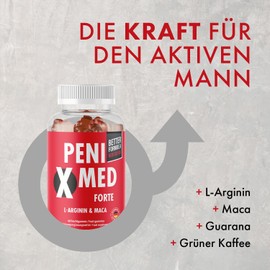 Penixmed Rubbers | Power for the Active Man | Easy to Use | Contents 60 Rubbers