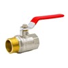 VARIOSAN Ball Valve 13378, 1/2 Inch Female Thread/AG, DN15, Brass,