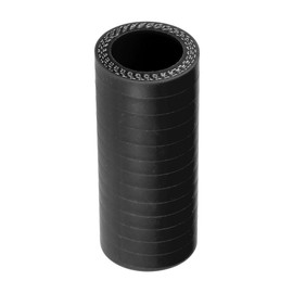 X AUTOHAUX 1 Pcs 22mm 0.87" ID 76mm 2.99" Length 0 Degree Black Car Silicone Hose Coolant Hose Universal