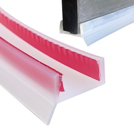 Kitchen Strip Sealing Profile for Kitchen Plinth for 15 mm 16 mm 17 mm Skirting Board Kitchen 2 m Kitchen Skirting Board (Transparent, 3 M)