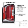 G-PLUS LED Tail Light Lamp w/Bulbs LH Driver Side Left