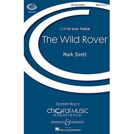 The Wild Rover: Traditional Irish. men's choir (TBarB) and piano. Partition de chœur.