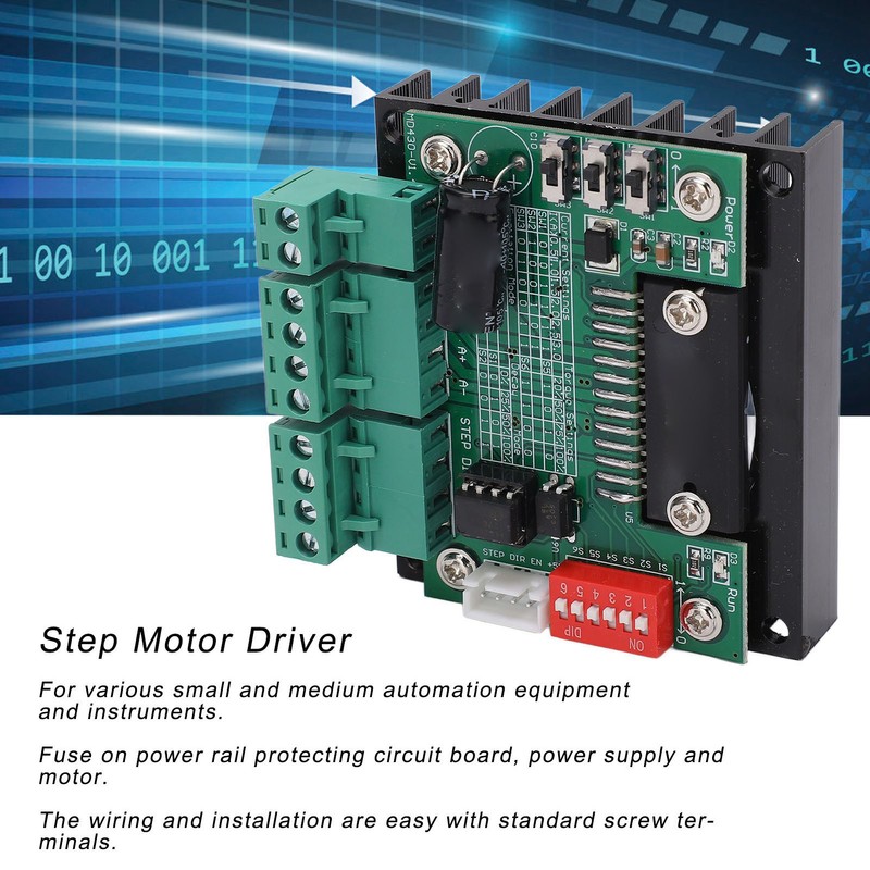Step Motor Driver Controller Single Axes TB6560 Drive Board MD430