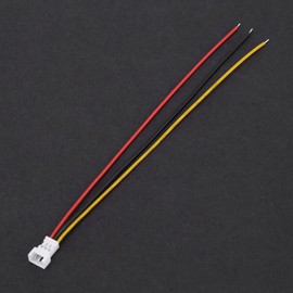20Pcs JST 1.25 mm JST 2-Pin/3-Pin Connectors, Micro Electrical Male&Female Connector Plug with Wires Cables (3-Pin Male&Female)