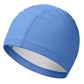 Gorro de Natación, Impermeable, Alta Elasticidad, Gorro de Baño Universal de PU, Equipo de Natación para Adultos, for Swim Training, Beach, Pool, Spa