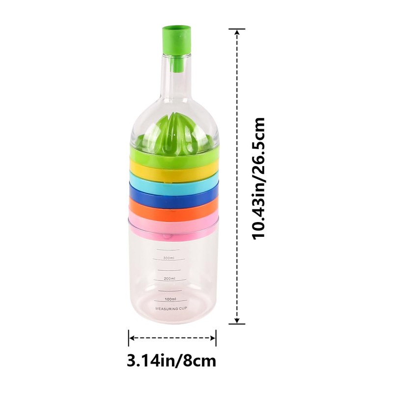 VOANZO 8 In 1 Kitchen Tool Multipurpose Function Plastic Essential