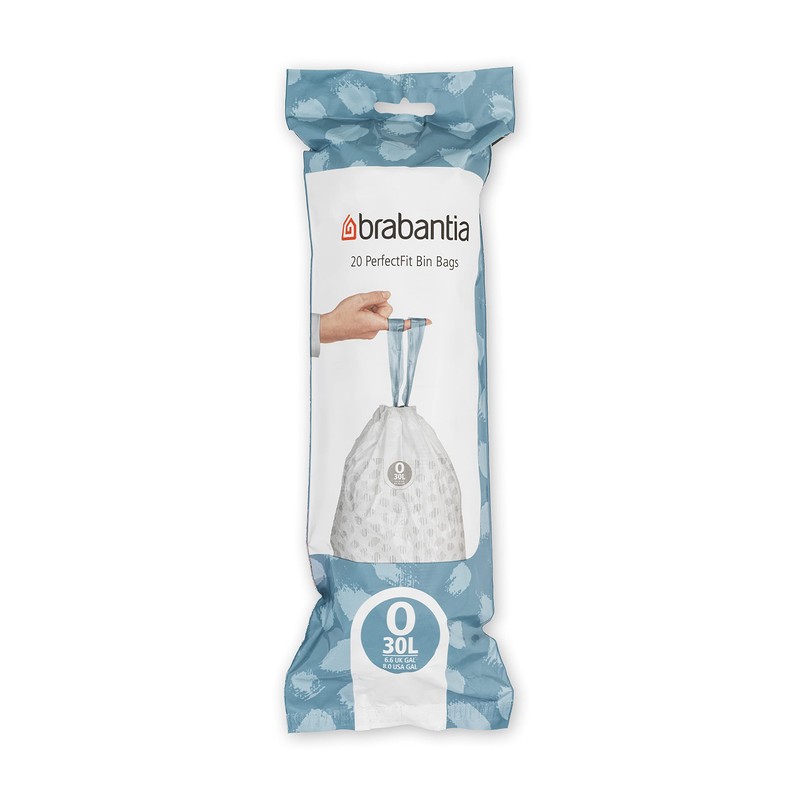 Brabantia PerfectFit Bin Liner Code O (30 Litre) 20 Bags/Roll