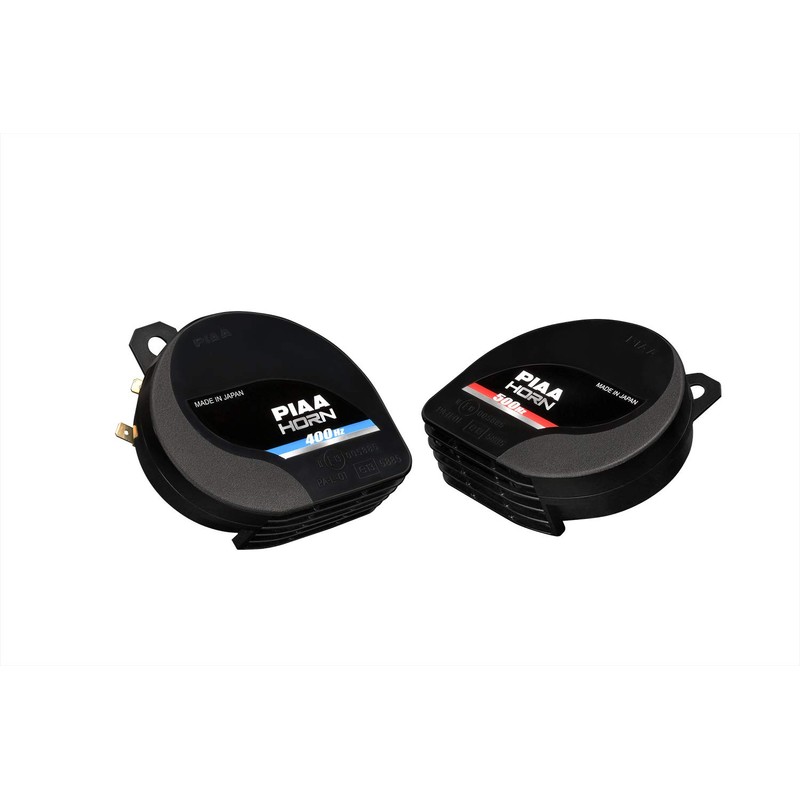 PIAA (ピア) Vehicle Horn, 400 Hz + 500 Hz, Slender