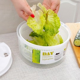 [Fool Love] DP-41 Vegetable Tray Rotating Dehydrator Washer Jjalsoni [Living Talk Talk] / [바보사랑] DP-41야채 채반 회전 탈수기 세척기 짤순이[리빙톡톡]