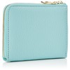 Mozu 16104 L-Shaped Zipper, Thin Mini Wallet, Unisex, Unisex, Bifold