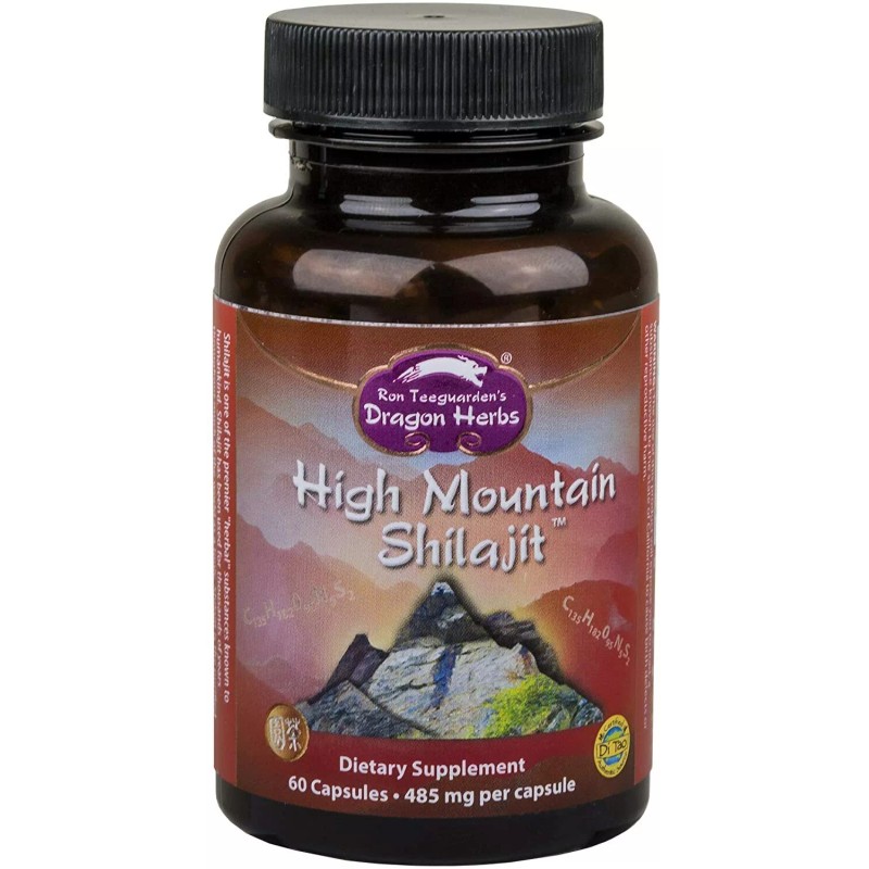 doublewood NEW! Dragon Herbs High Mountain Shilajit - 450 mg