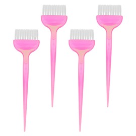 Beaupretty Hair Dye Brush Set 4 Pcs Hair Coloring Brushes and Comb Applicator Kit for Salon Home Diy Dyeing Highlights Foiling Treatment