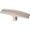 Liberty Curved Groove Bar Knobble 3 in. (76 mm) Modern