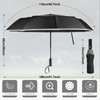 ZUOYOUZ Windproof Travel Umbrella,10 Ribs Folding,Lightweight,Sturdy,Strong and Automatic Vented Double