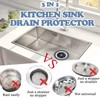 3 in 1 Sink Drain Stopper, Kitchen Sink Drain Strainer,