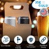 2 Cup Kraft Cardboard Beverage Carrier (Pack of 10) -
