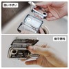 TEMLUM Portable Ashtray, Stainless Steel Butt Holder, Stylish, Lightweight, Convenient,