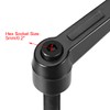 sourcing map M10 x 50mm Handle Adjustable Clamping Lever Thread