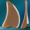 Ciieeo Gua Sha Scraping Massage Tool, 2Pcs Ox Horn Guasha