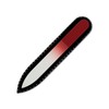 Mont Bleu Coloured Glass Nail File in Black Velvet Bag