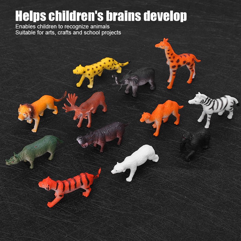 Highly Simulation Animal Model Toy Assorted Children Kid Animal Model
