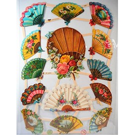 Glanzbilder Fan China EF 7392 Wafer Posie Pictures Scrapbook Decoration GWI 351