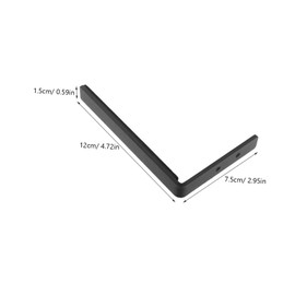 iplusmile 2pcs Wall Mounted Speaker Bracket Easy Install Soundbar Shelf for Home Space Saving Design for Small Speakers Enhanced Audio Performance