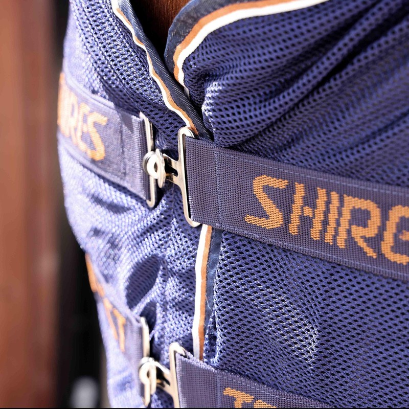 Shires Tempest Original Mesh Cooler Rug - Ink 5ft9