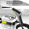 Steam Cleaner, 6-Levels Adjustable Switch Handle, 15s Heat-Up, 1.2L Tank,