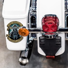 Never Underestimate an Old Man with a Motorcycle 7 inch Decal for Motorcycle, Cars, Trucks, Motorcycles, Boats & Laptops