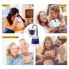 MVPLUE-Mini Express Swiss Single Tube Moka Pot Aluminum Blue，Moka Set