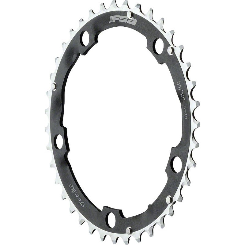 Full Speed Ahead FSA Pro Black Triple 130/74BCD Road Chainring
