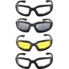 OWL - Riding Glasses - Clear Yellow Smoke (4 Pack)