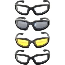 OWL - Riding Glasses - Clear Yellow Smoke (4 Pack)