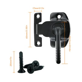 Replacement Smoker Door Latch Kit for Pit Boss 1077,Pro Series II 4,PBV4PS2 Vertical Wood Pellet Electric Smokers