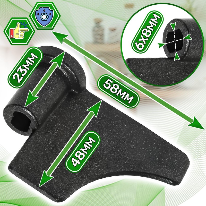 Dough Hook Bread Maker with Original Code AT6955319100 for Ariete